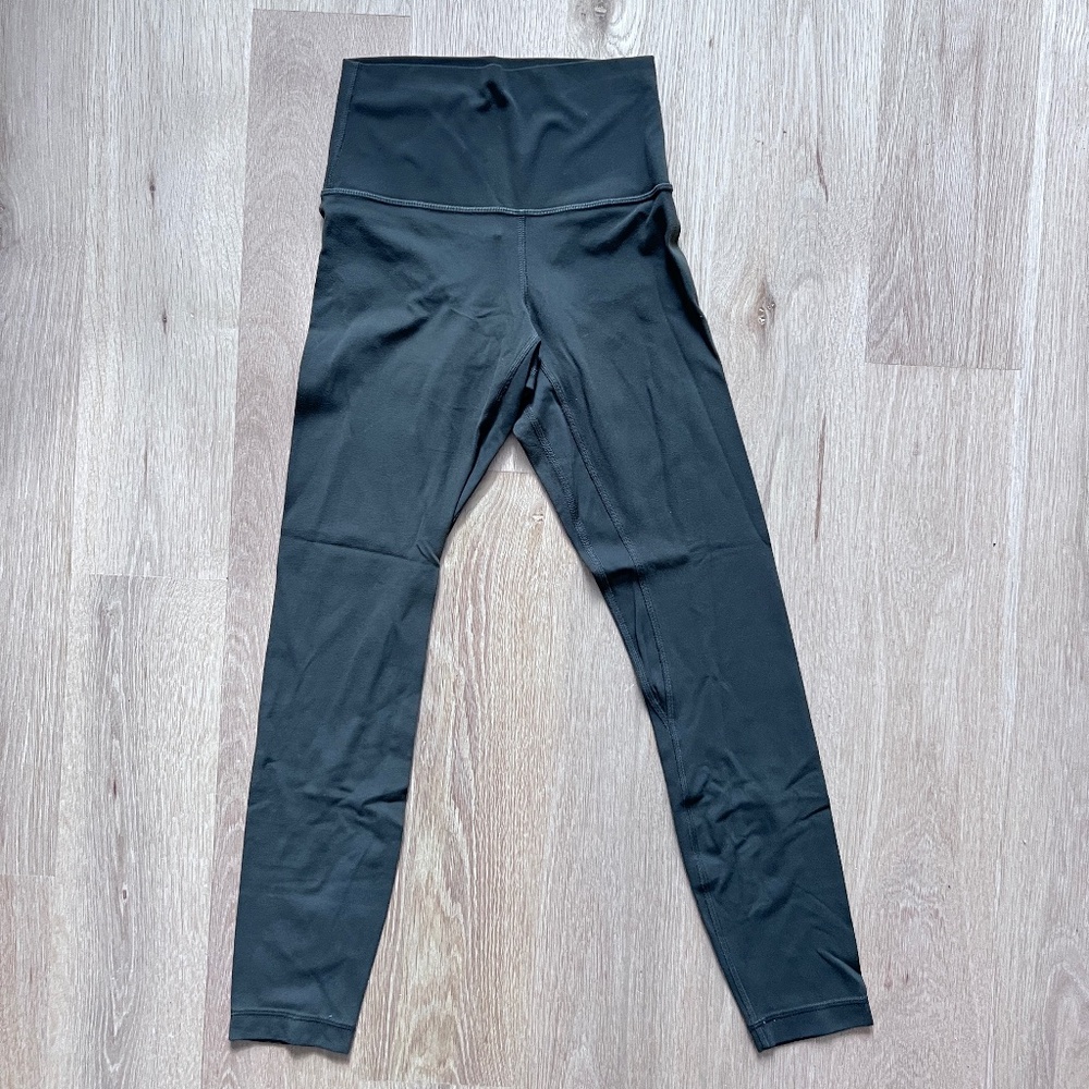 Lululemon | Align High-Rise Leggings 25" | Dark Olive | Size 2